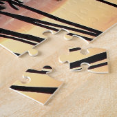 ハワイのヤシの木のクリスマスのパズル ジグソーパズル (側面)