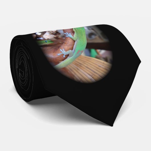 ハワイのヤモリ ネクタイ (ロール)