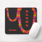 ハワイのレイのカスタムのmousepad マウスパッド (マウス)