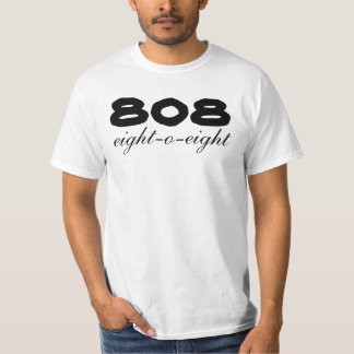 ハワイのワイシャツ808 Tシャツ