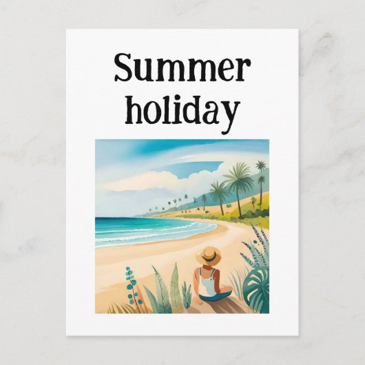 ハワイの休日 ポストカード (正面)