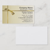 ハワイの地図の名刺 名刺 (正面/裏面)