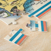 ハワイの地図11x14パズル ジグソーパズル (側面)