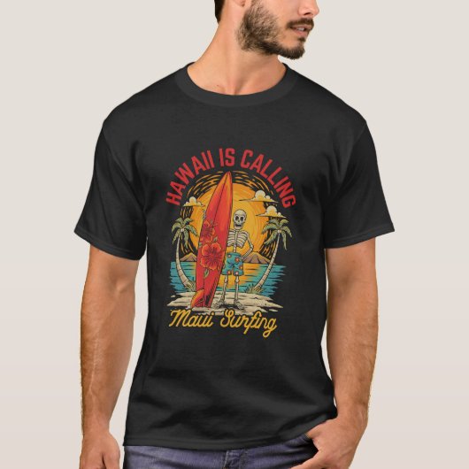 ハワイの夏の雰囲気 Tシャツ (正面)
