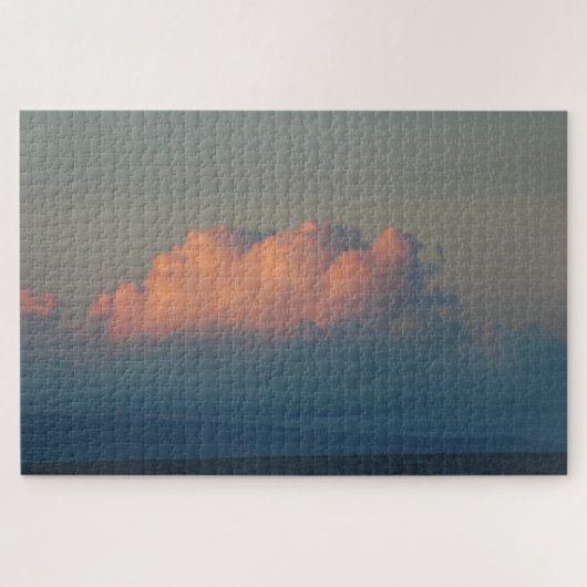 ハワイの夕日の美しい積乱雲 ジグソーパズル (横)
