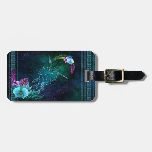 ハワイの夢 ラゲッジタグ (正面横)