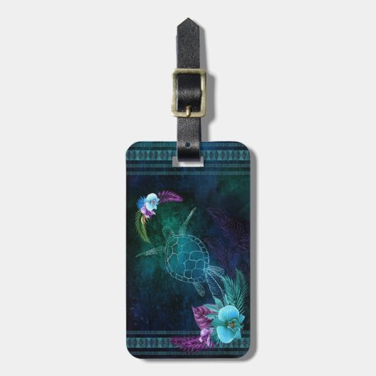 ハワイの夢 ラゲッジタグ (正面縦)