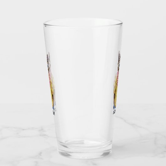 ハワイの子猫猫は|あなたの名前を加えます タンブラーグラス (右)