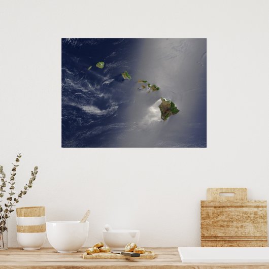 ハワイの宇宙 ポスター (キッチン)