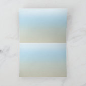 ハワイの島の誕生会 招待状 (内部)