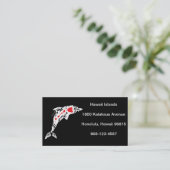 ハワイの島 名刺 (スタンド正面)