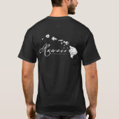 ハワイの島 Tシャツ (裏面)
