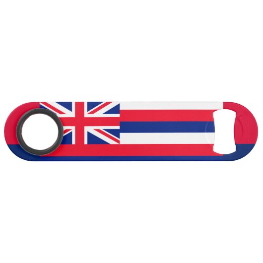 ハワイの州の旗のデザイン スピード栓抜き (裏面横)