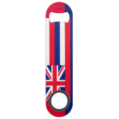 ハワイの州の旗のデザイン スピード栓抜き (正面)