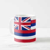 ハワイの州の旗 コーヒーマグカップ (正面左)