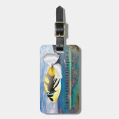 ハワイの州の魚- Humuhumunukunukuapua'a ラゲッジタグ (正面縦)