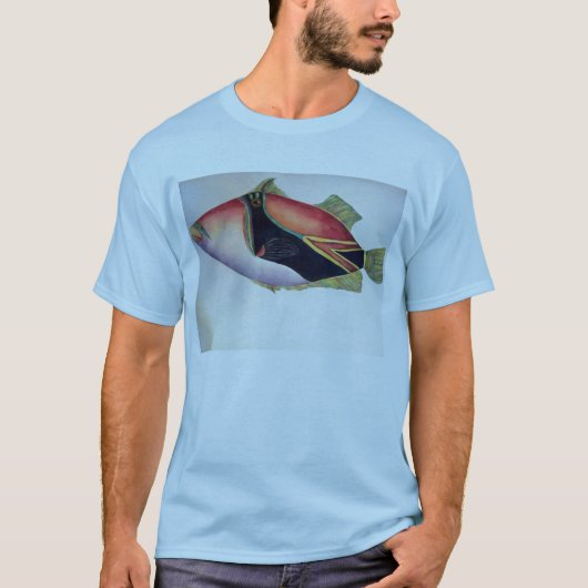 ハワイの州の魚 Tシャツ (正面)