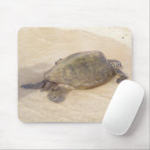 ハワイの巨大なウミガメ マウスパッド (マウス)