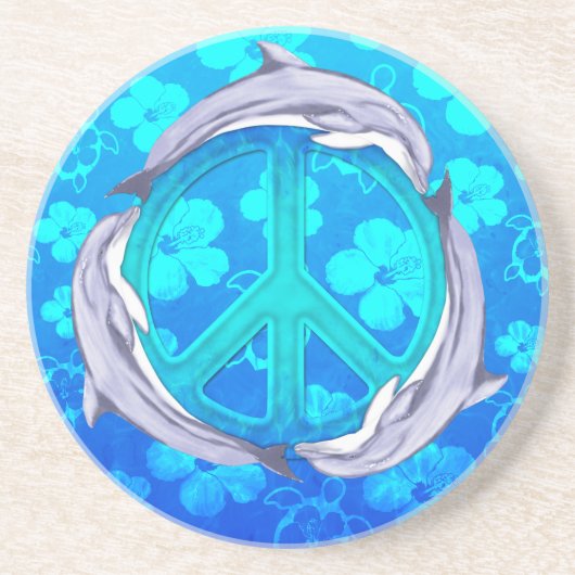 ハワイの平和イルカ コースター (正面)