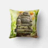 ハワイの庭の装飾用クッションの仏 クッション (裏面)