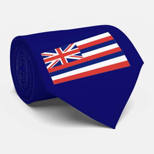 ハワイの旗のタイ ネクタイ (ロール)