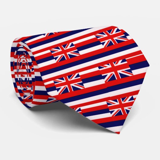 ハワイの旗のタイ ネクタイ (ロール)
