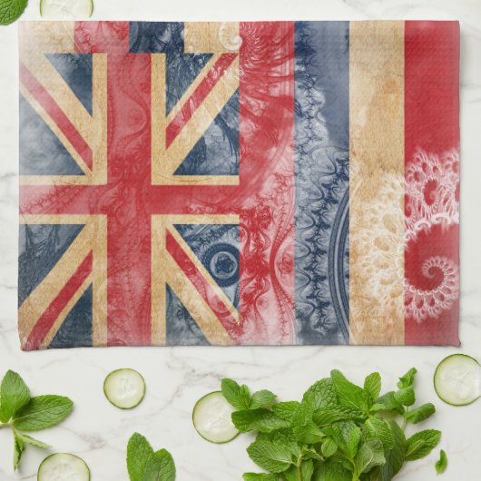 ハワイの旗 キッチンタオル (折り畳み)