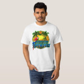 ハワイの日没 Tシャツ (正面フル)