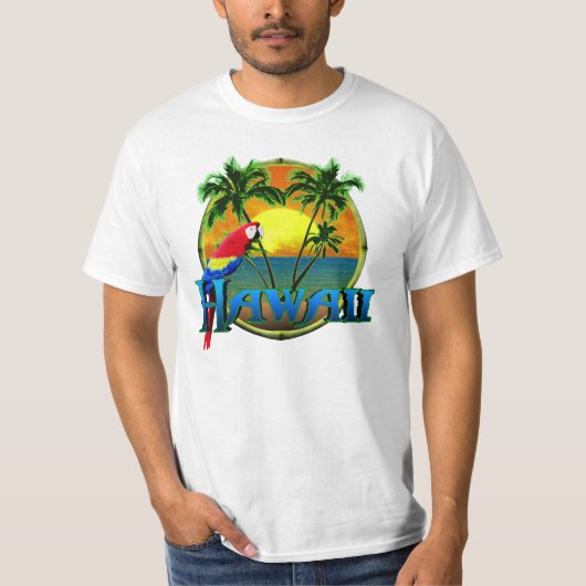 ハワイの日没 Tシャツ (正面)