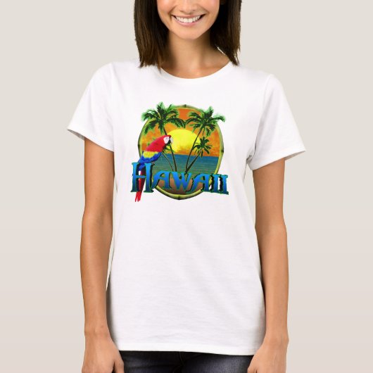 ハワイの日没 Tシャツ (正面)