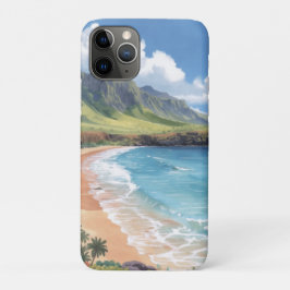 ハワイの海の波 iPhone 11 PROケース
