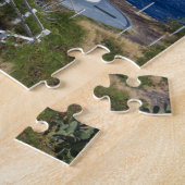 ハワイの海岸の灯台 ジグソーパズル (側面)