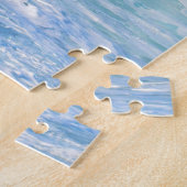 ハワイの海波- 20 x 20インチ ジグソーパズル (側面)