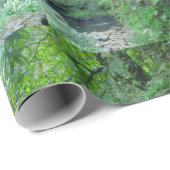 ハワイの滝の包装紙 ラッピングペーパー (ロールコーナー)