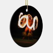 ハワイの火のダンス セラミックオーナメント (右)