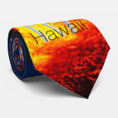 ハワイの火山 ネクタイ (ロール)