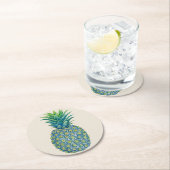ハワイの熱帯パイナップルコースター ラウンドペーパーコースター (インサイチュ)