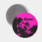 ハワイの熱帯性パームマグネット マグネット (正面/裏面)