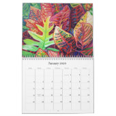 ハワイの熱帯花カレンダー カレンダー (1月 2026)