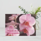 ハワイの熱帯蘭の招待状 招待状 (スタンド正面)