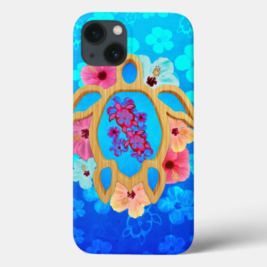 ハワイの熱帯Honu Case-Mate iPhoneケース (裏面)