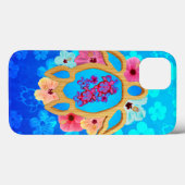 ハワイの熱帯Honu Case-Mate iPhoneケース (裏面 (横))