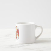 ハワイの王国の王室のな紋章付き外衣 エスプレッソカップ (右)