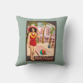 ハワイの王室のなハワイのホテル クッション (裏面)