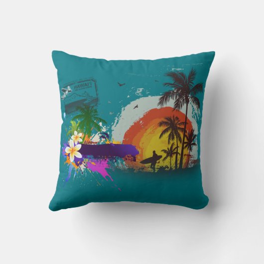 ハワイの生活 クッション (裏面)