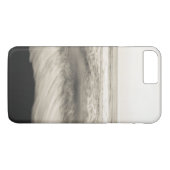 ハワイの白黒の海の景色 Case-Mate iPhoneケース (裏面(横))