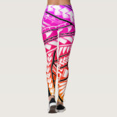 ハワイの種族のレギンス レギンス (裏面)