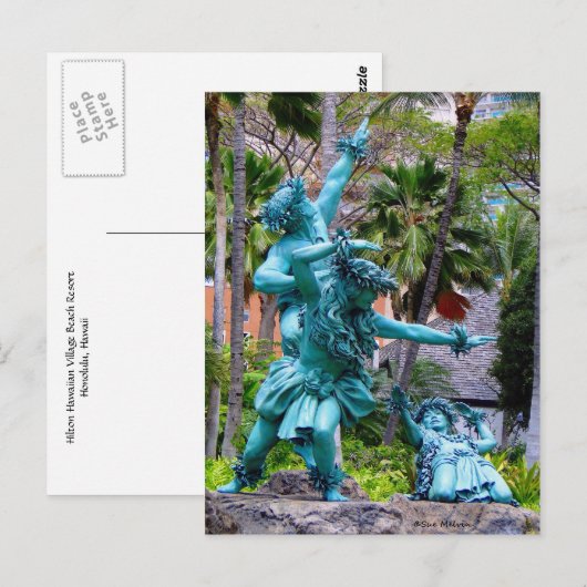 ハワイの精神 ポストカード (正面/裏面)