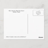 ハワイの精神 ポストカード (裏面)