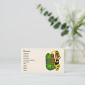 ハワイの組合せの名刺 名刺 (スタンド正面)